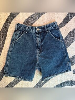 J Galt Carpenter Cut Off Denim Shorts Medium EEUC